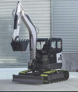 Miniexcavadora diésel de 300 kg, equipo usado con componente de motor principal, usada durante toda la vida útil. - Product Image 2