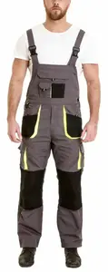 Men's 100% Polyester <b>Hi</b> <b>Vis</b> Work Trousers Waterproof Safety Work <b>Pants</b> with Reflective Multi-Pockets <b>Hi</b> <b>Vis</b> Workwear - Product Image 6