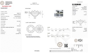 เพชรแท้ทรงกลมสีขาว น้ำหนัก 1.50 กะรัต คุณภาพ K สีขาวบริสุทธิ์ ระดับความสะอาด FL FLOW  รูปทรง EX ขัดเงา รุ่น BQ-49 จาก B2B D'Vins Jewels สำหรับผู้ที่ได้รับการรับรอง - Product Image 2