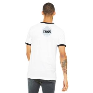 เสื้อยืดแขนสั้นคอกลมผ้าฝ้ายผสมเสื้อยืดลำลองสำหรับใส่ไปยิม - Product Image 3