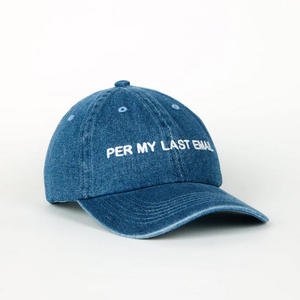 Casquette de sport avec logo brodé personnalisé Vente en gros Casquette de golf en coton uni de haute qualité Casquette de baseball pour homme - Product Image 1