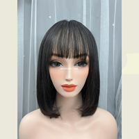Peluca de Cabello Virgen Vietnamita Premium con Frente de Encaje HD sin Pegamento y Línea de Cabello Natural para Compradores de Salón y Venta al por Mayor Internacional de Productos de Belleza