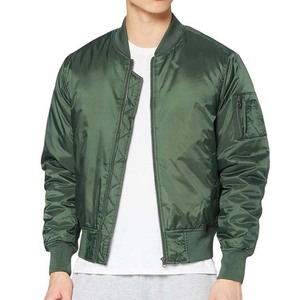 Chaqueta Bomber Casual para Hombre, Diseño Único, Cuello Alto, Resistente al Viento, Impermeable, Secado Rápido, Transpirable, Manga Regular, 100% - Product Image 1