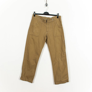 Pantalon cargo marron coupe ample Pantalon confortable vintage pour hommes Fournisseur exclusif de survêtement pour hommes de haute qualité de BD - Product Image 1