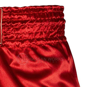 Shorts de boxe pour hommes légers, personnalisables, confortables, à taille élastique, respirants, séchage rapide, 100% polyester, service OEM - Product Image 4