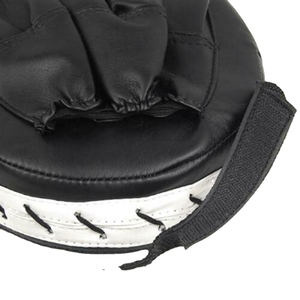 Mitaine de boxe en coton noir Focus Punch Pads Kit cible à la main MMA Thai Kick Pad pour l'entraînement de karaté taux de gros OEM prix bon marché - Product Image 3