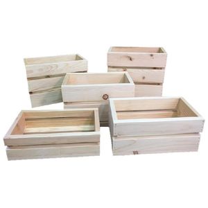 กล่องไม้แบบเลื่อนได้กล่องไม้สำเร็จรูปกล่องของขวัญทำจากไม้แบบดั้งเดิมใช้งานได้ - Product Image 3