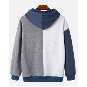 Sweat-shirt d'hiver surdimensionné pour homme de haute qualité, logo personnalisé en 3D, anti-rétrécissement, séchage rapide, respirant, uni, teint - Product Image 2