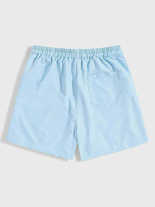 Nueva alta calidad personalizada verano cremallera transpirable estiramiento correr entrenamiento deportes Casual 2 en 1 doble capa hombres gimnasio pantalones cortos - Product Image 5