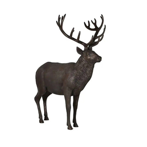 กวางเรนเดียร์โลหะรูปกวางตกแต่งบ้านทันสมัยสำหรับตกแต่งสวนและบ้านผู้ผลิตขายส่งและผู้ส่งออกจากอินเดีย - Product Image 4