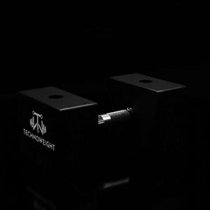 Sistem muatan magnetik yang dapat disesuaikan bar Parallette baja dukungan barbel dan barbel portabel untuk kekuatan dan kaliper - Product Image 2