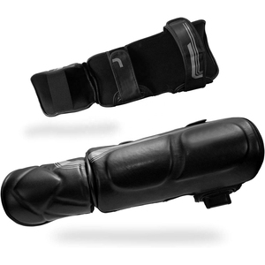 Espinilleras para Taekwondo, Espinilleras de Cuero de Alta Calidad, Último Diseño para MMA, Muay Thai, Kick Boxing, Protección de Piernas para Adultos - Product Image 2