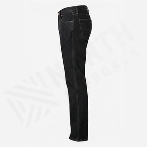Nouveau design, jeans slim pour hommes d'affaires, style tendance, couleur unie, qualité supérieure, bas décontractés, automne-hiver - Product Image 3
