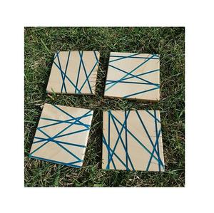 ea Cup <b>Coaster</b> Wooden Resin <b>Coaster</b> Set for Drink Square Pine and Resin <b>Heat</b> Insulation Elegant Mats & Pads Kitchen living Room - Product Image 3
