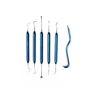 Set de Instrumentos Dentales Veterinarios de 14 Piezas - Azul Oscuro con Caja Producto para Clínica Veterinaria Aprobado por la CE - Product Image 5