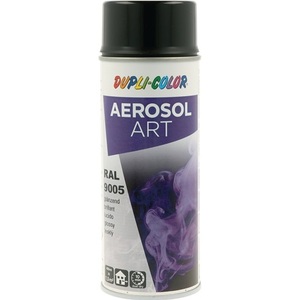DUPLI-COLOR 400 ml Aérosol Noir Brillant Profond RAL 9005 Peinture Colorée pour Fournitures Artistiques et Artisanat - Product Image 1