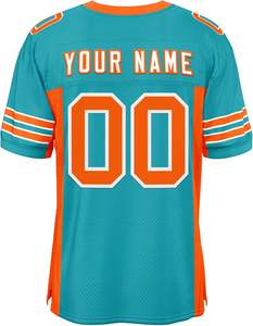 Maillots de football brodés classiques Lettrage cousu d'inspiration rétro Coupe surdimensionnée Idéal pour Streetwear et uniformes d'équipe - Product Image 2