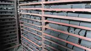 HEXAGONAL <b>BBQ</b> CHARCOAL <b>SMOKELESS</b> ODORLESS LONG LASTING BIWOOD VIETNAM - Product Image 3