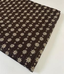 Tela de algodón con serigrafía de diseño floral y estampado de bloques de madera para tiendas de ropa y suministros de tela - Product Image 6