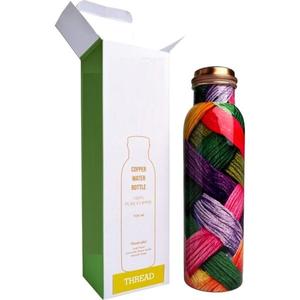 Diseño de grabado antiguo para una vida sostenible Botella de agua de cobre disponible a un precio asequible y razonable para la venta - Product Image 4