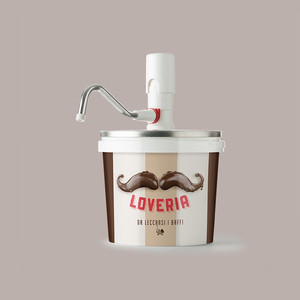 1 Piece Loveria Leagel Steel Dispenser for 5.5 Kg Jar Commercial Bakery <b>Equipment</b> for Spreadable Creams - Product Image 5