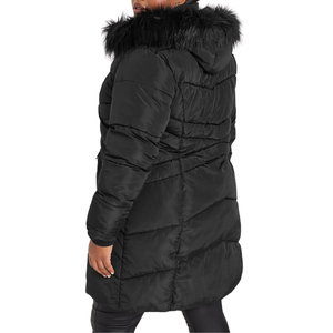 Plus Size Long Winter Coat Women Warm Puffer Jacket Insulated Hooded Parka Zipper Quick Dry Windproof Heavy Outerwear <b>Detachable</b> - Product Image 2