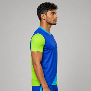 เสื้อวอลเลย์บอลแบบสวมใส่สบาย ระบายอากาศได้ดี ผลิตตามสั่งด้วยเทคนิค Sublimation สำหรับผู้ชาย ชุดทีมกีฬาวอลเลย์บอล บริการ OEM - Product Image 5