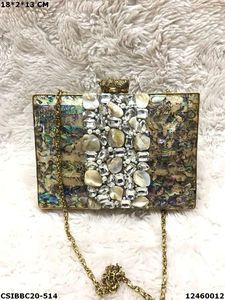 Pochette nacre sac à main de soirée sac à main coquillage élégant pochette sac à main pour les femmes à prix réduit par l'artisanat de luxe - Product Image 6