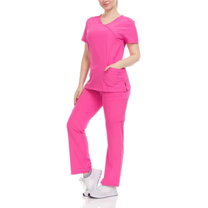 Wholesale Custom <b>Scrubs</b> Suit Hospital Uniforms Medical Nurse Uniform Nurse <b>Scrubs</b> Uniforms <b>Sets</b> - Product Image 6