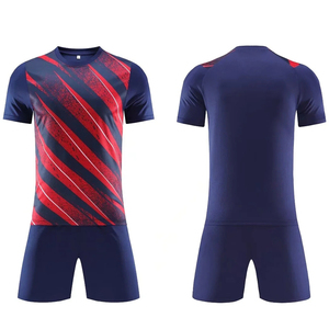 2025 Top Design Mankind maillot d'entraînement de Football personnalisé de haute qualité à manches courtes et Shorts uniforme Polyester tissu - Product Image 2
