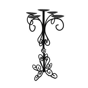 Candelabros de iluminación, portavelas de Metal de 5 brazos, productos terminados con recubrimiento en polvo, decoración de boda, soporte de vela, decoración del hogar - Product Image 4