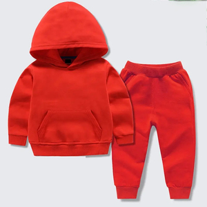 Ensemble de survêtement zippé deux pièces personnalisé pour garçons, motif uni, logo imprimé, grandes tailles, 100 % coton, vente en gros - Product Image 6