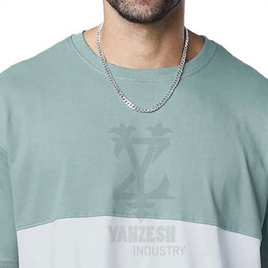 เสื้อยืดผู้ชายคุณภาพสูง ไซส์ใหญ่ ผ้าฝ้าย/ใยไผ่ สวมใส่สบาย ระบายอากาศได้ดี ไม่หดตัว เหมาะสำหรับใส่ลำลอง ผ้าถักน้ำหนัก 220 กรัม - Product Image 5