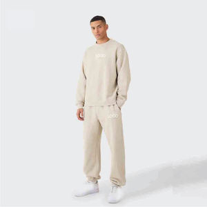 Conjunto Deportivo de Sudadera con Capucha y Pantalones Deportivos Extra Grandes Personalizados en Oferta, Ropa Deportiva Unisex para Correr y Hacer Ejercicio - Product Image 4