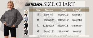 2025 ropa de otoño para mujer, suéter con capucha con logotipo personalizado para mujer, sudaderas informales con capucha de color sólido en blanco - Product Image 6