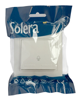 Double interrupteur / Interrupteur blanc série Europa (Solera ERP12U)