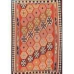 Tapis persan Ardabil unique en son genre, 8'10 x 6'2 - Product Image 1