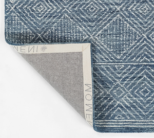 Tapis en laine à poils hauts fabriqué à la main avec tapis moderne à franges élégantes pour la décoration intérieure et le confort de l'Inde - Product Image 5