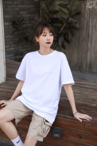 2025 Hot Sale 240gsm T-<b>shirt</b> Solid Colour T-<b>shirt</b> Custom Printed T-<b>shirt</b> Available - Product Image 5