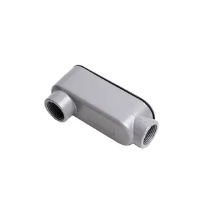 1/2 Inch Certified Gray Threaded Conduit Body