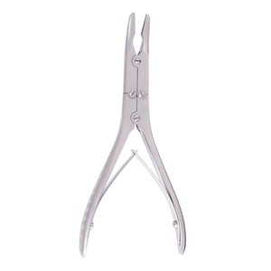 Acero inoxidable alemán Beyer Stille Bone Rongeur acabado de arena alta calidad Beyer Bone Rongeur curvado 180mm pinzas de corte - Product Image 4