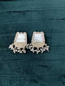 Mode Ombre Plaqué Perle Boucles D'oreilles pour les Femmes Usage Quotidien En Gros - Product Image 2