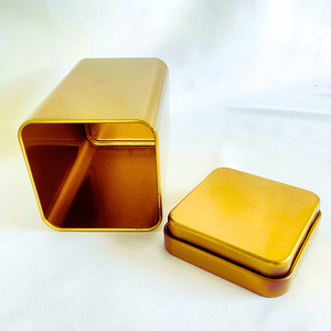 Lata de metal personalizable OEM, caja de regalo vacía de grado alimenticio para caramelos, goma de mascar, almacenamiento de chocolate y azúcar, característica reciclable - Product Image 3