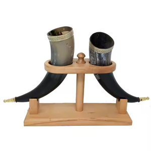 Authentique 100% Poli 16-20 Pouces Ox/Vache Viking Cornes À Boire Party Trending Agate Horn Hautement Revu - Product Image 5