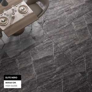 Carrelage imprimé par plancher de marbre de haute résolution de la Chine de conception pour la réception d'hôtel. - Product Image 1