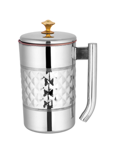 Best Selling Pure Copper Pitcher Customized Copper Jug for <b>Drinking</b> Purpose in New Style for Home Kitchen Decor - Product Image 2