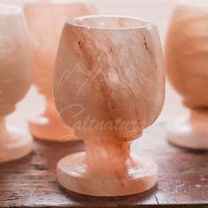 Verre à vin sel de l'Himalaya bio de qualité supérieure fait à la main nouveauté Cocktail servant maison Bar décor inspiré Feng - Product Image 4