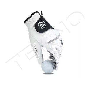 Gants de golf souples avec logo personnalisé pour hommes et enfants en cuir lavable et cabretta pour les sports d'extérieur - Product Image 3