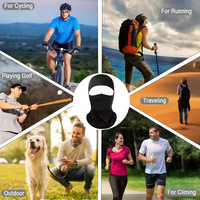 Bonnet d'hiver et d'automne personnalisé avec logo, design tendance, pour cagoule imprimée, en polyester noir, couvre-visage à motif courant
