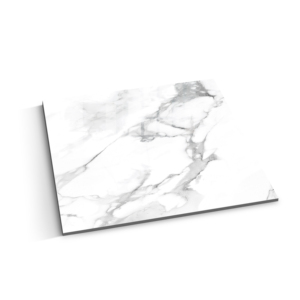 Azulejo de Piso para Baño Clásico Moderno, Blanco, Simulación de Cristal, Porcelana de Lujo, 600x600 600x1200, Azulejo de Cerámica Clásico para Piso - Product Image 1